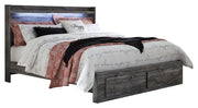 Baystorm - LED Panel Bed - JaxCo Furniture