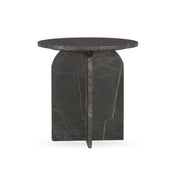 Reilly - Marble Round Table - JaxCo Furniture