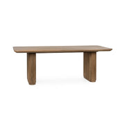 Vander - Oak Wood 84" Dining Table - JaxCo Furniture