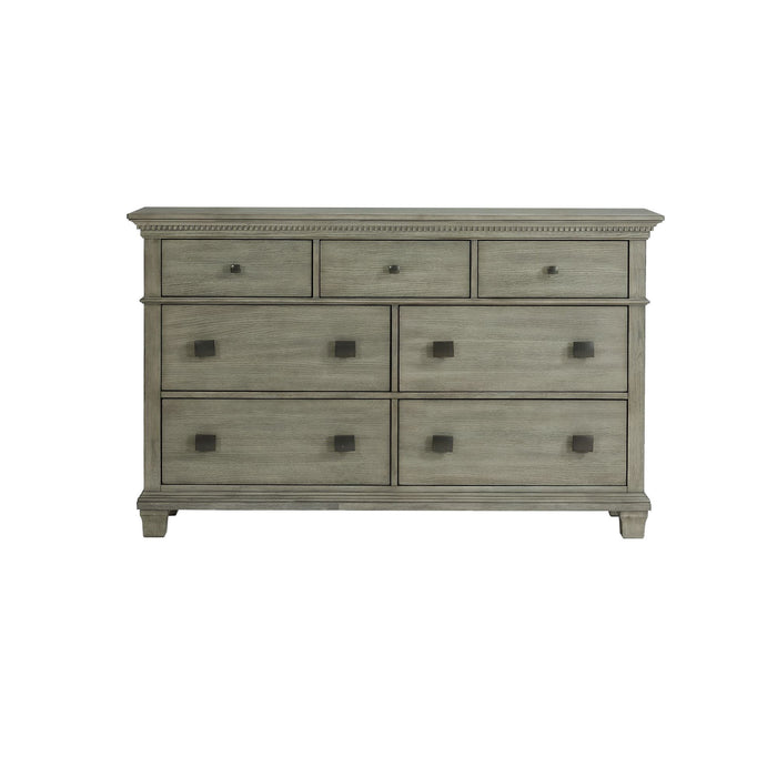 Crawford - Dresser - Grey - JaxCo Furniture