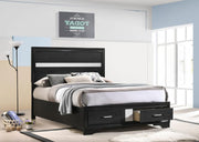 Miranda - Wood Storage Panel Bed - JaxCo Furniture