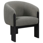 Valdez - Boucle Upholstered Barrel Back Accent Chair - JaxCo Furniture