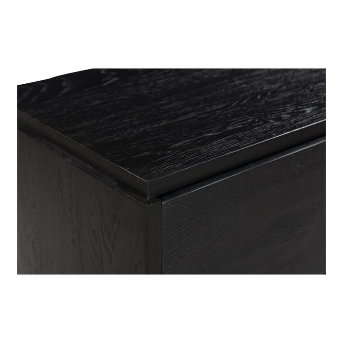 Quinton - Nightstand - Black - JaxCo Furniture