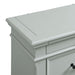 Slater - Nightstand With USB - Gray - JaxCo Furniture