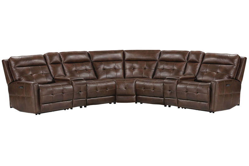 Canterbury - Zero Gravity Modular Power Reclining Sectional - JaxCo Furniture