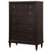 Emberlyn - 5-Drawer Bedroom Chest - Brown - JaxCo Furniture