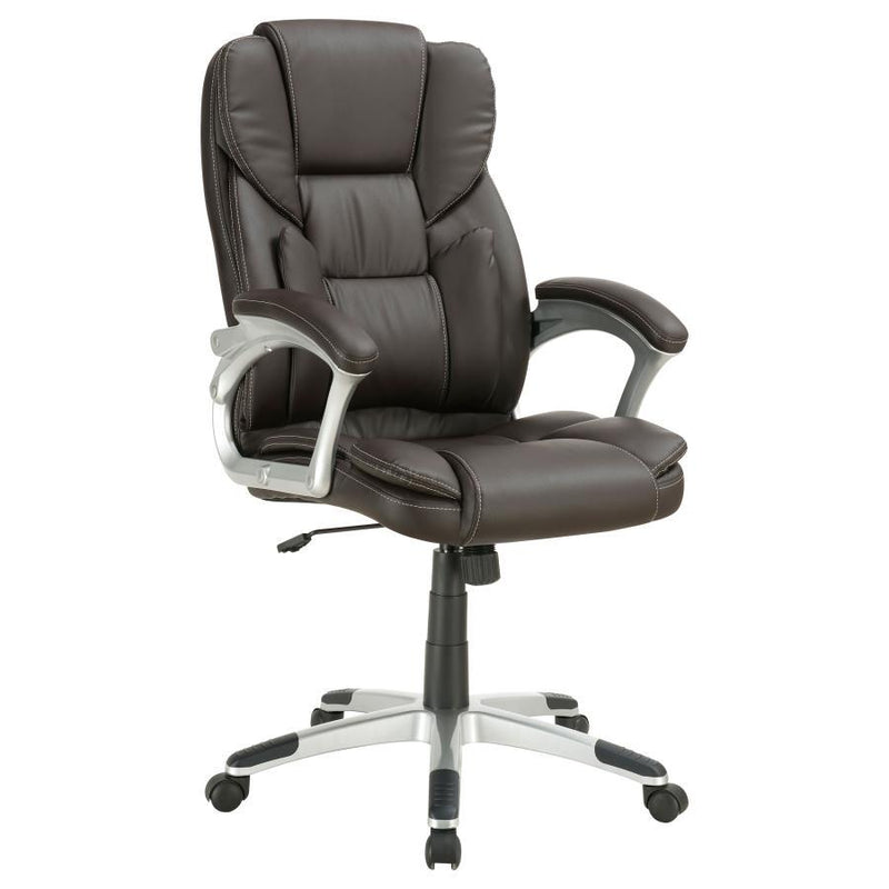Kaffir - Upholstered Adjustable Home Office Desk Chair - JaxCo Furniture