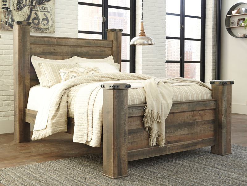 Trinell - Poster Bed - JaxCo Furniture