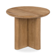 Montengo - Round End Table - Natural Maple - JaxCo Furniture