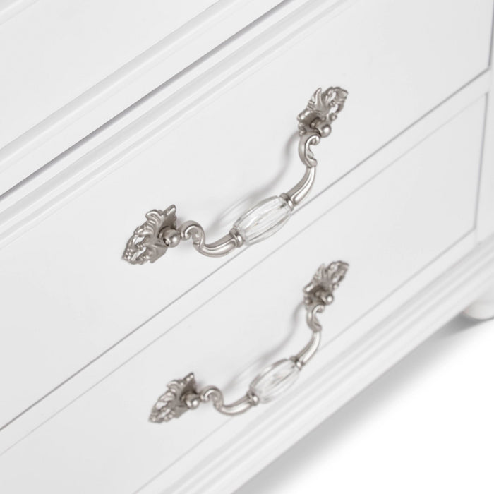 Alana - Dresser & Mirror Set - White - JaxCo Furniture