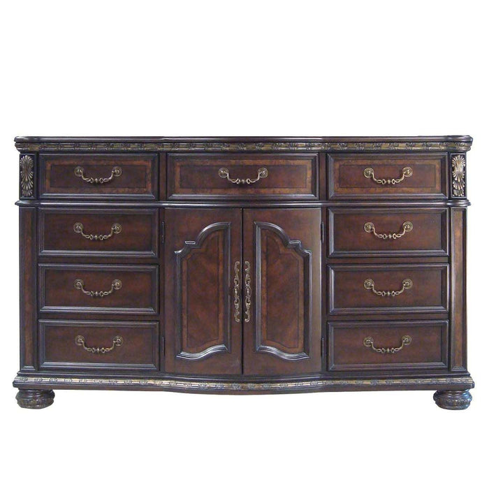 Monte Carlo - Dresser - Dark Brown - JaxCo Furniture