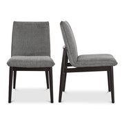 Charlie - Dining Chair (Set of 2) - Dark Gray - JaxCo Furniture