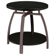 Dacre - Round Coffee And End Table Set - JaxCo Furniture