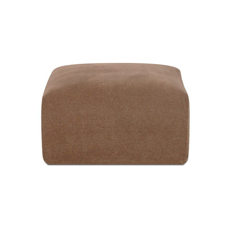 Isla - Accent Ottoman - Light Brown - JaxCo Furniture