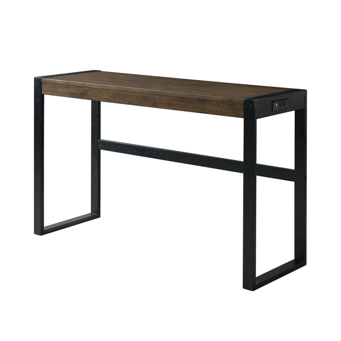 Caesar - Multipurpose Bar Table Set - Dark Brown - JaxCo Furniture