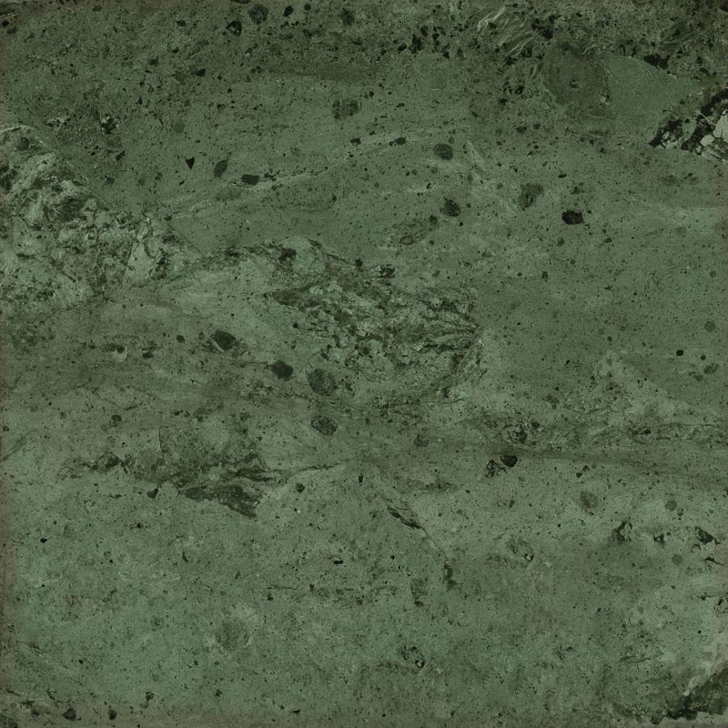 Edite - Round Marble Top Accent Side Table - Merlot - JaxCo Furniture