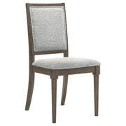 Onslow - Upholstered Dining Side Chair (Set of 2) - Dark Brown - JaxCo Furniture