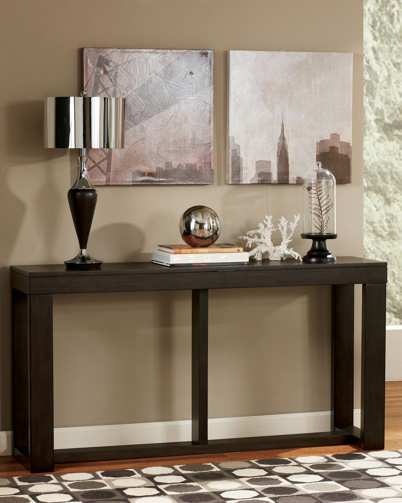 Watson - Dark Brown - Sofa Table - JaxCo Furniture