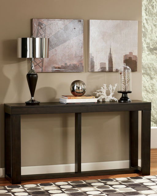 Watson - Dark Brown - Sofa Table - JaxCo Furniture