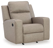 Lavenhorne - Pebble - Rocker Recliner - JaxCo Furniture