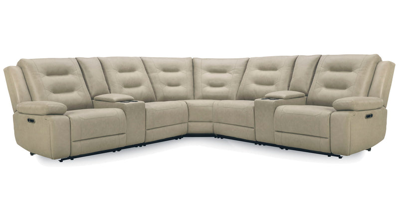 Caldwell - Modular Power Reclining Sectional - JaxCo Furniture