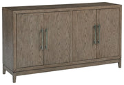 Chrestner - Gray - Dining Room Server - JaxCo Furniture