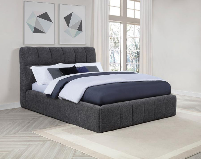 Nollet - Upholstered Platform Bed - JaxCo Furniture