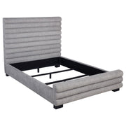 Patricia - Boucle Upholstered Bed - JaxCo Furniture