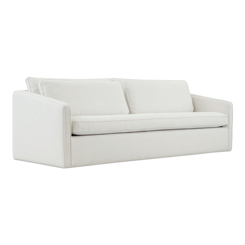 Phoebe - Stationary Sofa - White - JaxCo Furniture