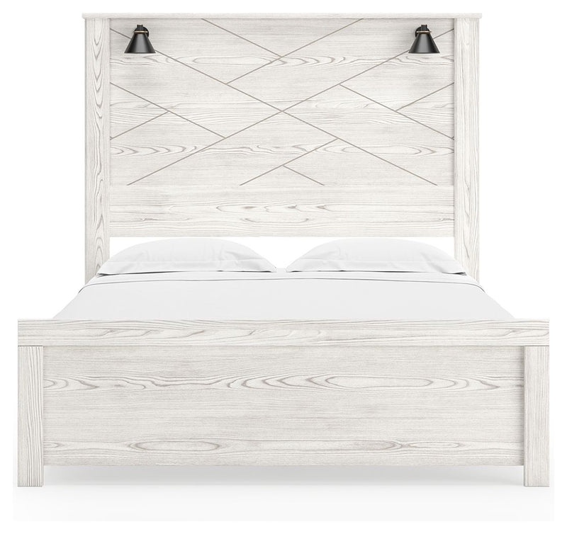 Gerridan - Panel Bed With Sconces - JaxCo Furniture