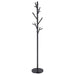 Clover - 18 Hook Freestanding Metal Coat Rack Hat Hanger - Black - JaxCo Furniture