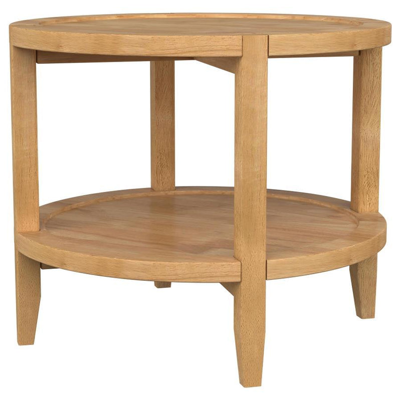 Camillo - Round Solid Wood Table - JaxCo Furniture