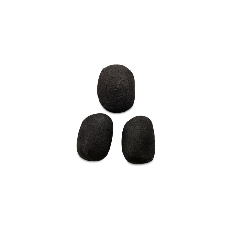 Breton - Cast Aluminum Wall Sculpture (Set of 3) - Black