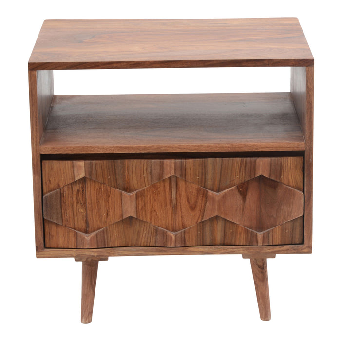 O2 - Nightstand - Natural - JaxCo Furniture