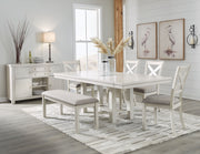 Robbinsdale - Rectangular Dining Room Extension Table Set - JaxCo Furniture