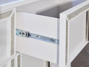 Chalanna - White - Dresser And Mirror - JaxCo Furniture
