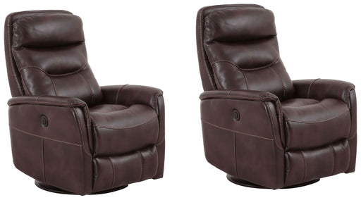 Gemini - Power Swivel Glider Recliner (Set of 2) - JaxCo Furniture