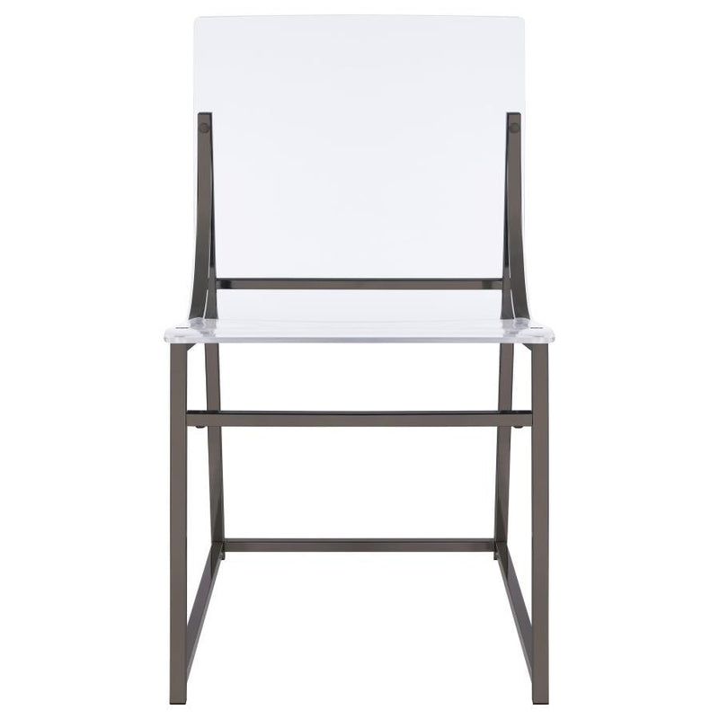 Adino - Acrylic Dining Side Chair (Set of 2) - JaxCo Furniture