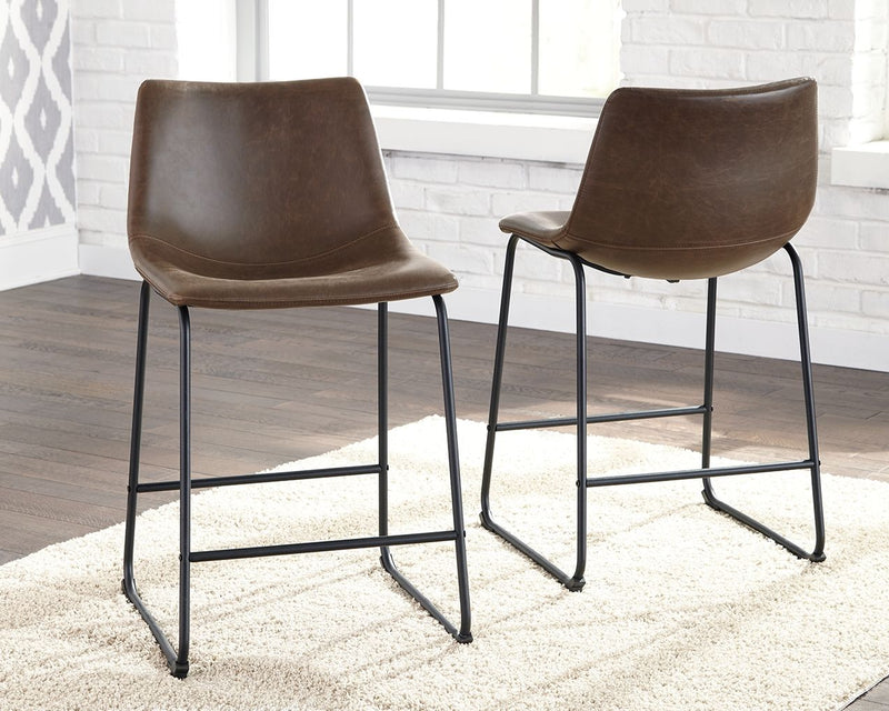 Centiar - Upholstered Barstool (Set of 2) - JaxCo Furniture