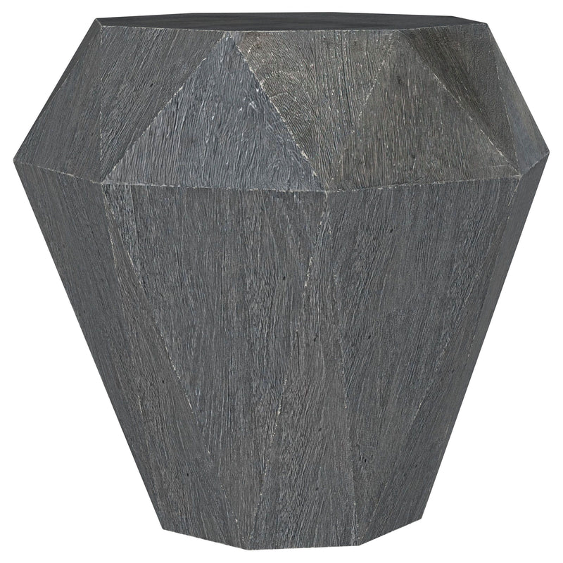 Jacinto - Octagonal Solid Mango Wood Side Table - JaxCo Furniture