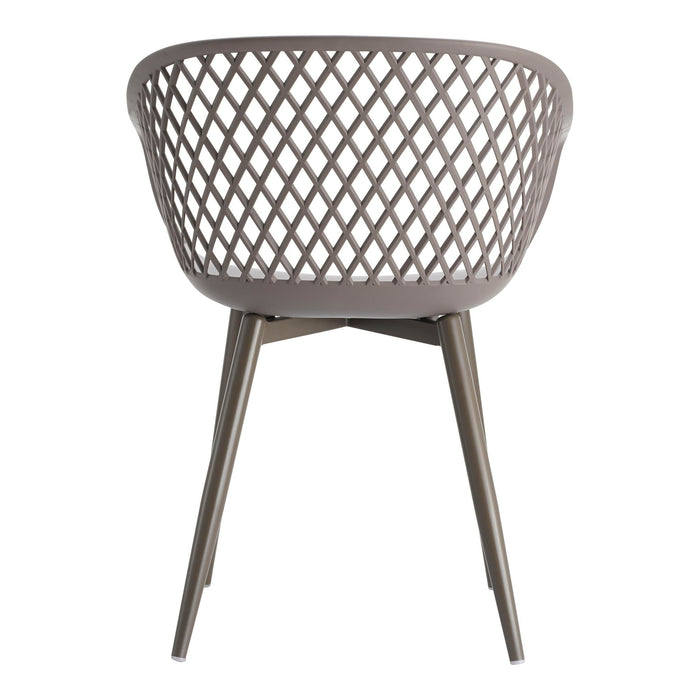 Piazza - Outdoor Chair Chair (Set of 2) - Gray - JaxCo Furniture