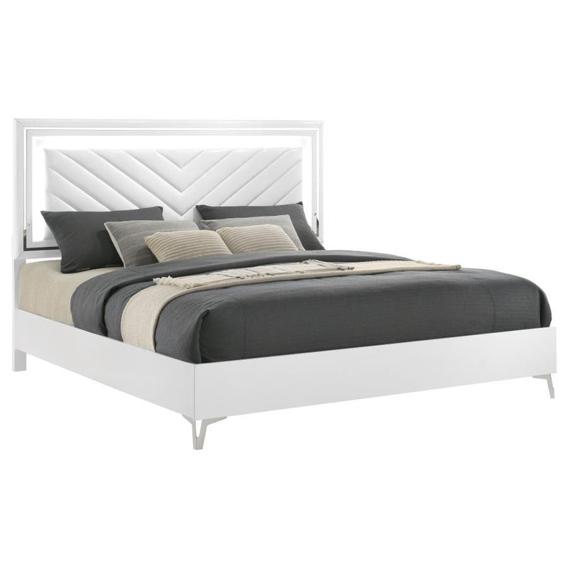 Cassia - LED Panel Bed - JaxCo Furniture
