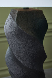 Amillion - Black - Poly Table Lamp - JaxCo Furniture