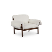 Cardero - Lounge Chair - Ivory - JaxCo Furniture