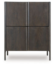 Orsonal - Espresso Brown - Accent Cabinet - JaxCo Furniture
