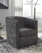 Brentlow - Swivel Accent Chair - JaxCo Furniture
