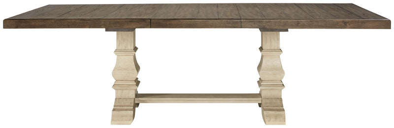 Bolanburg - Brown / Beige - Extension Dining Table - JaxCo Furniture