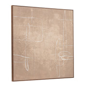 Notion - Canvas Art - Light Brown - JaxCo Furniture