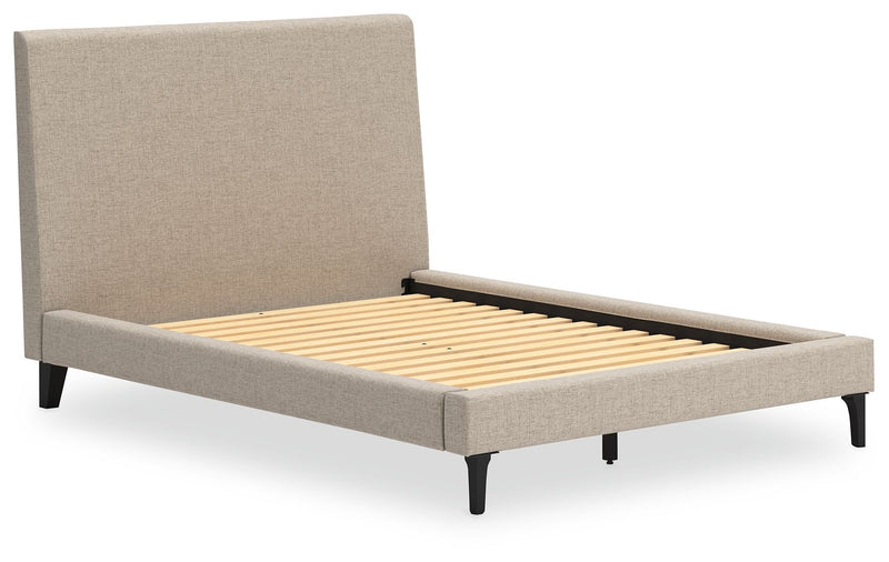 Cielden - Upholstered Bed With Roll Slats - JaxCo Furniture