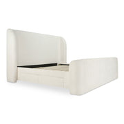 Sophia - Queen Bed - Cream - JaxCo Furniture